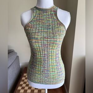 Anthropologie Multicolor Ribbed Tank Top